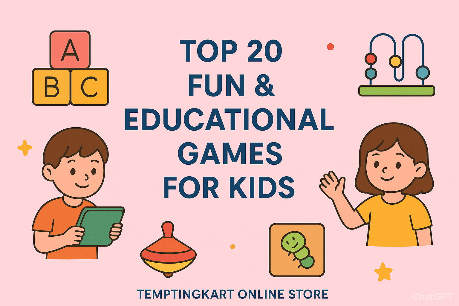 Top 20 Fun & Educational Games for Kids | Temptingkart Online Store