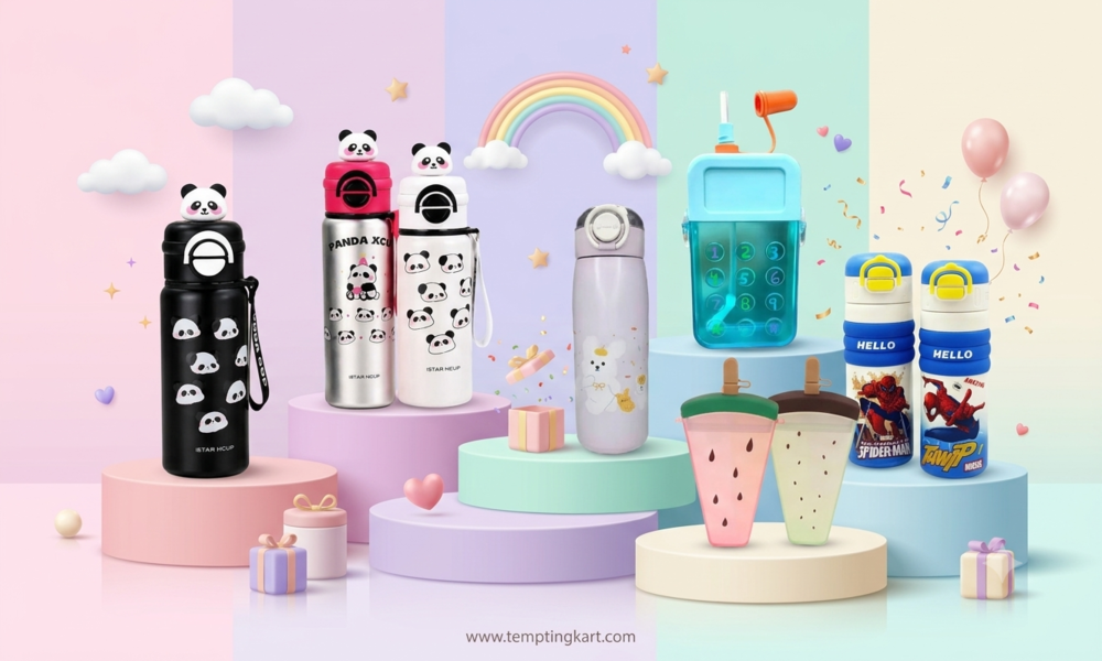 Sipper Bottles as Return Gifts for Kids' Birthdays