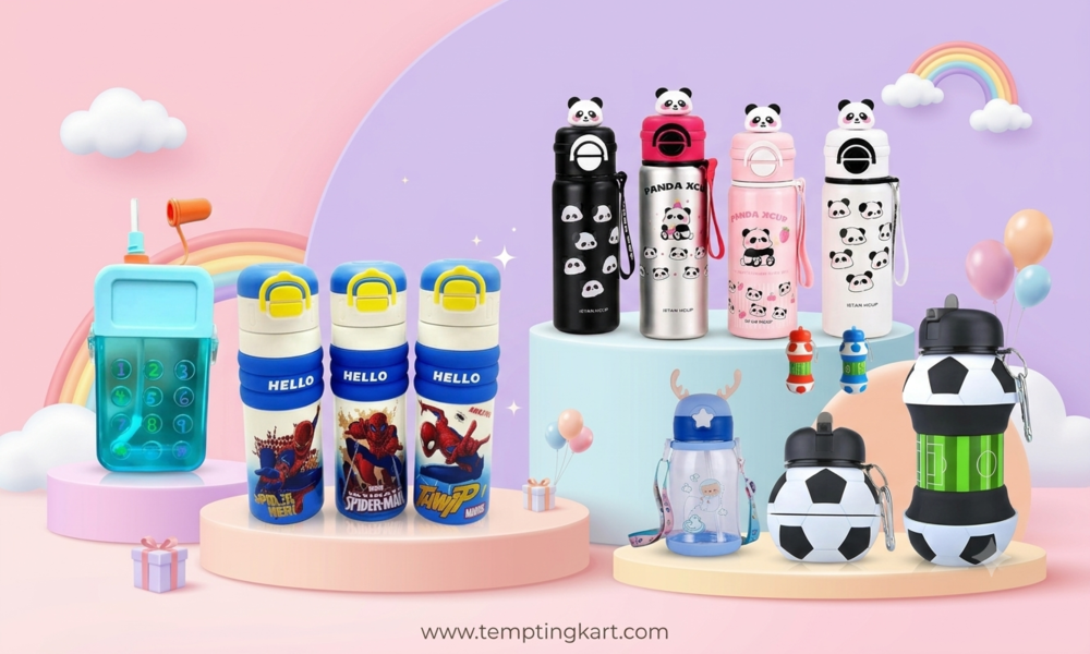 Sipper Bottles as Return Gifts for Kids' Birthdays