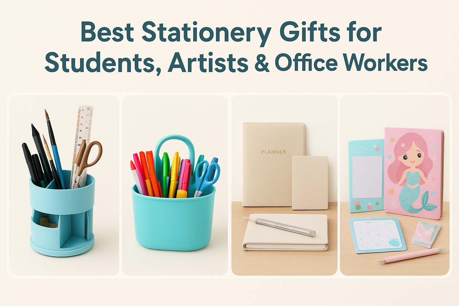 Best Stationery Gifts for Students, Artists & Office Workers | Useful & Creative Picks