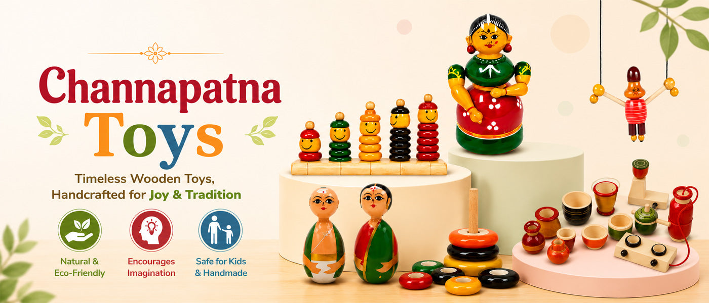 Channapatna Toys – Handmade Wooden Toys for Kids