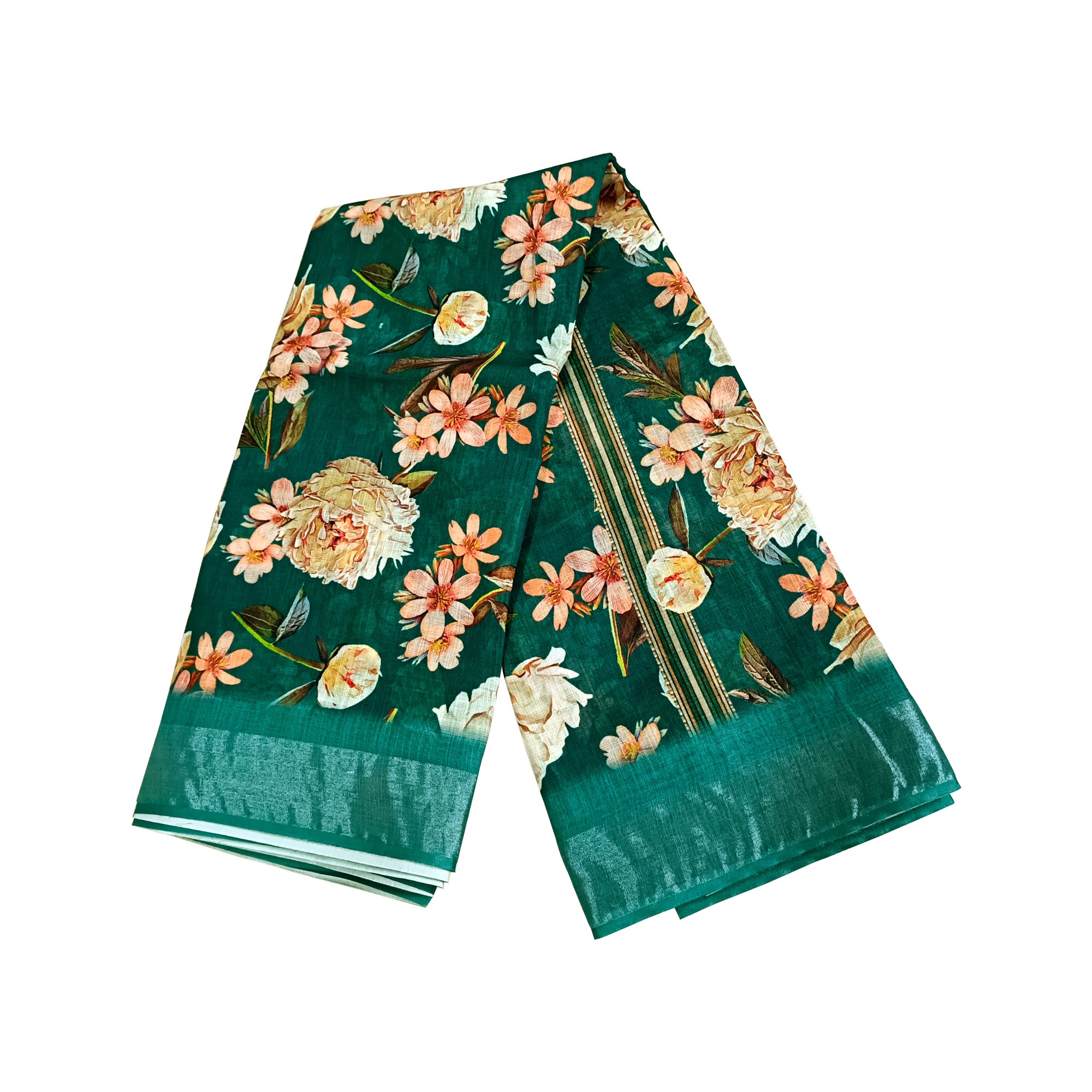 Lightweight Linen Cotton Sarees | Cotton Sarees