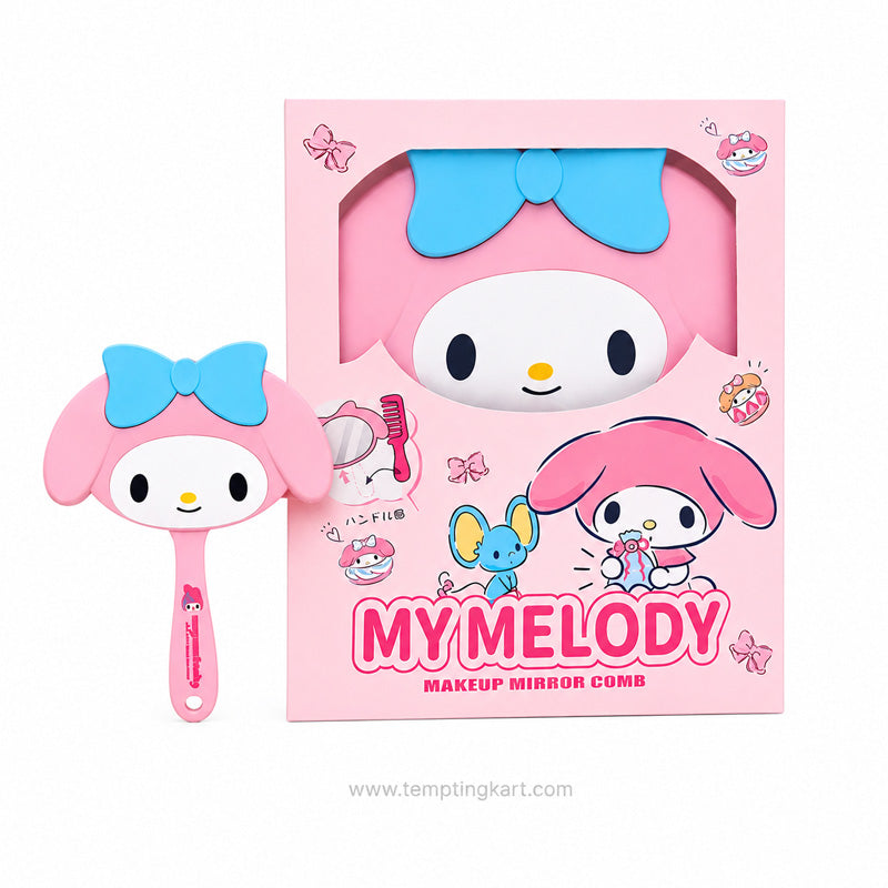 Mirror with Comb – Cute 2-in-1 Pocket Beauty Accessories for Girls