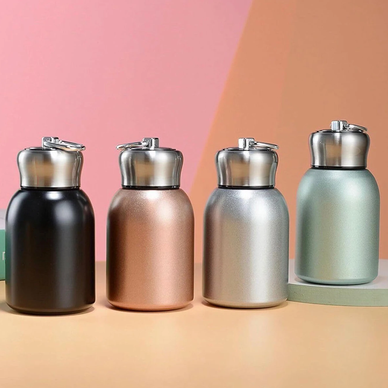 Stainless Steel Water Bottle 300ml | Reusable Bottle for Kids & Adults