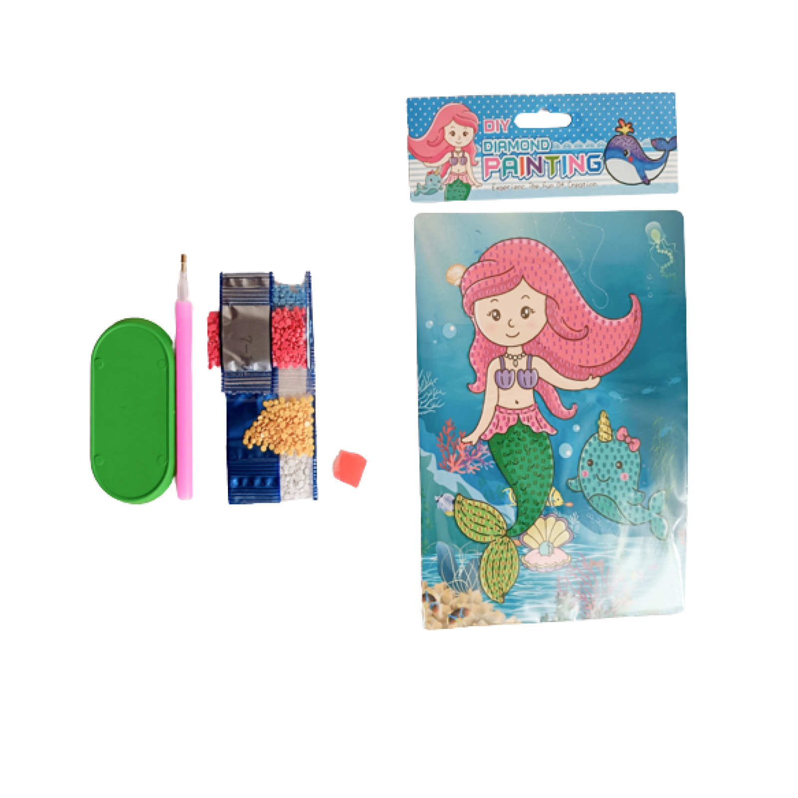 DIY Diamond Kit with Painting Material | Painting Book