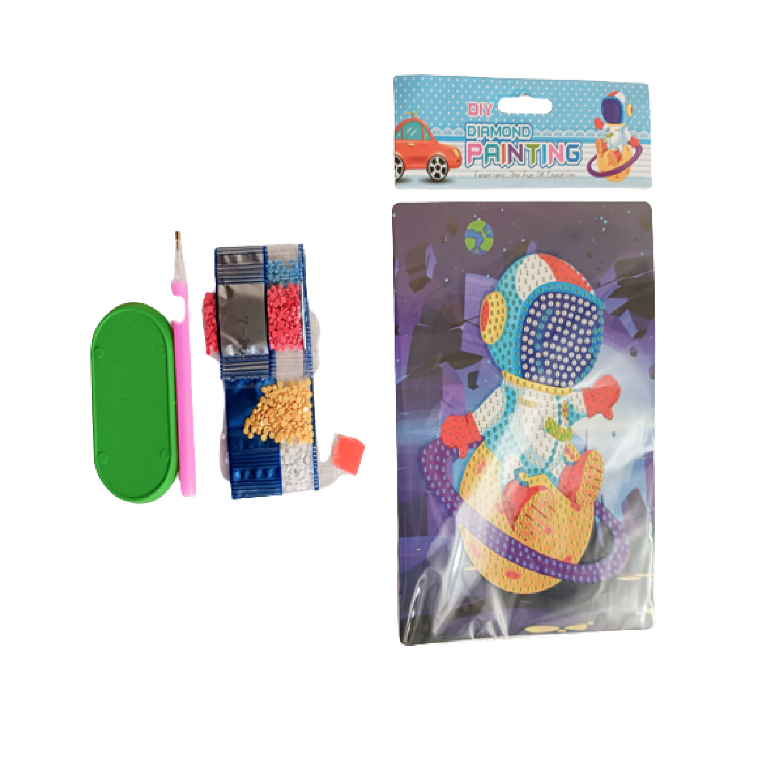 DIY Diamond Kit with Painting Material | Painting Book