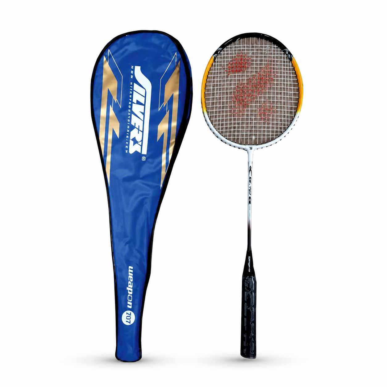 Weapon Badminton Racket with Full Cover | Lightweight Training & Recreational Shuttle Racket