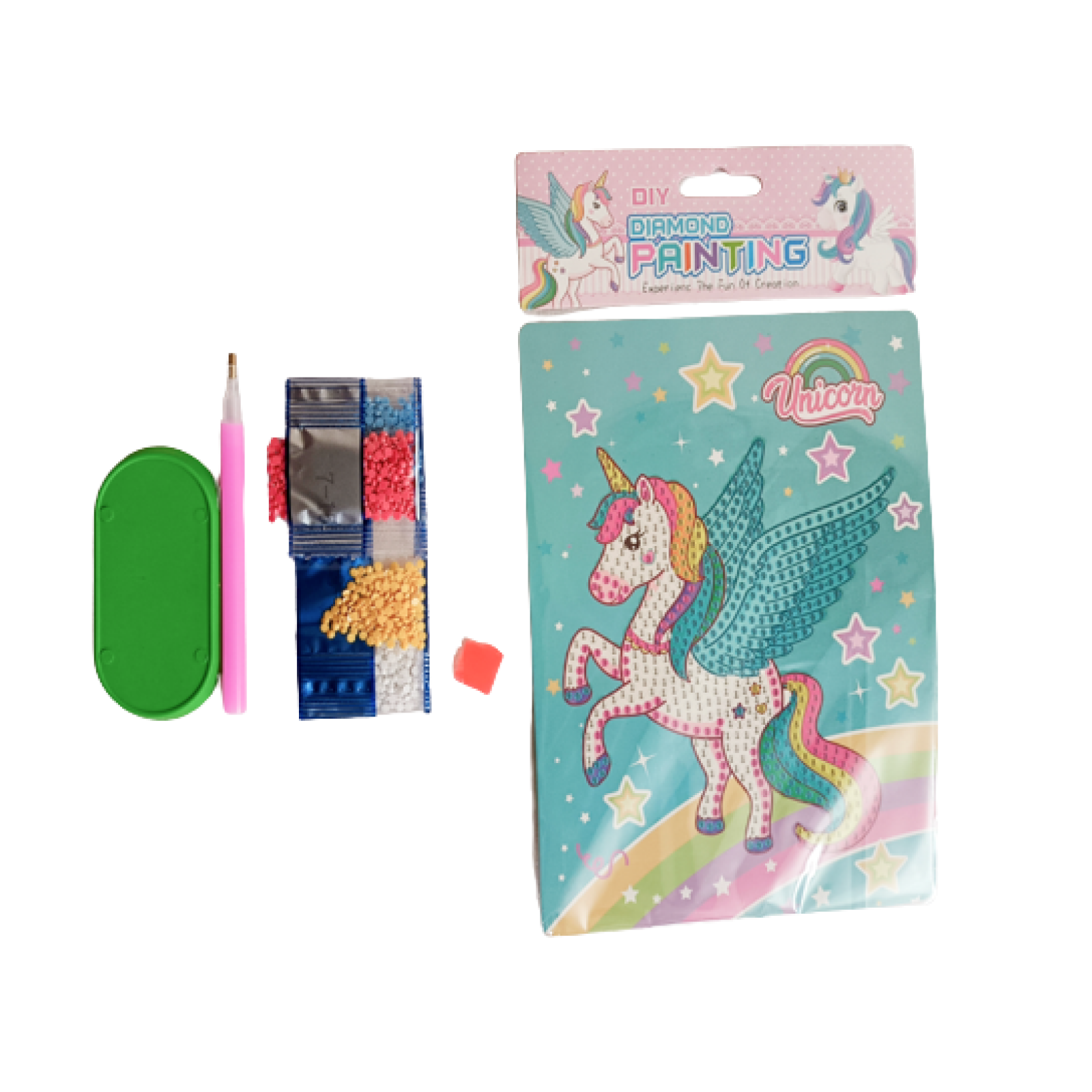 DIY Diamond Kit with Painting Material | Painting Book