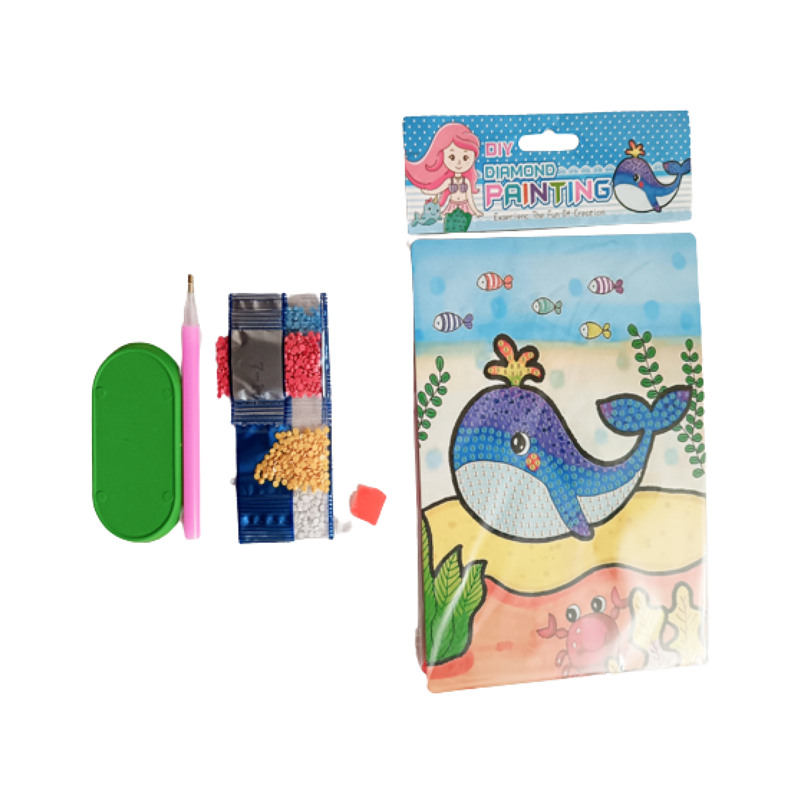DIY Diamond Kit with Painting Material | Painting Book