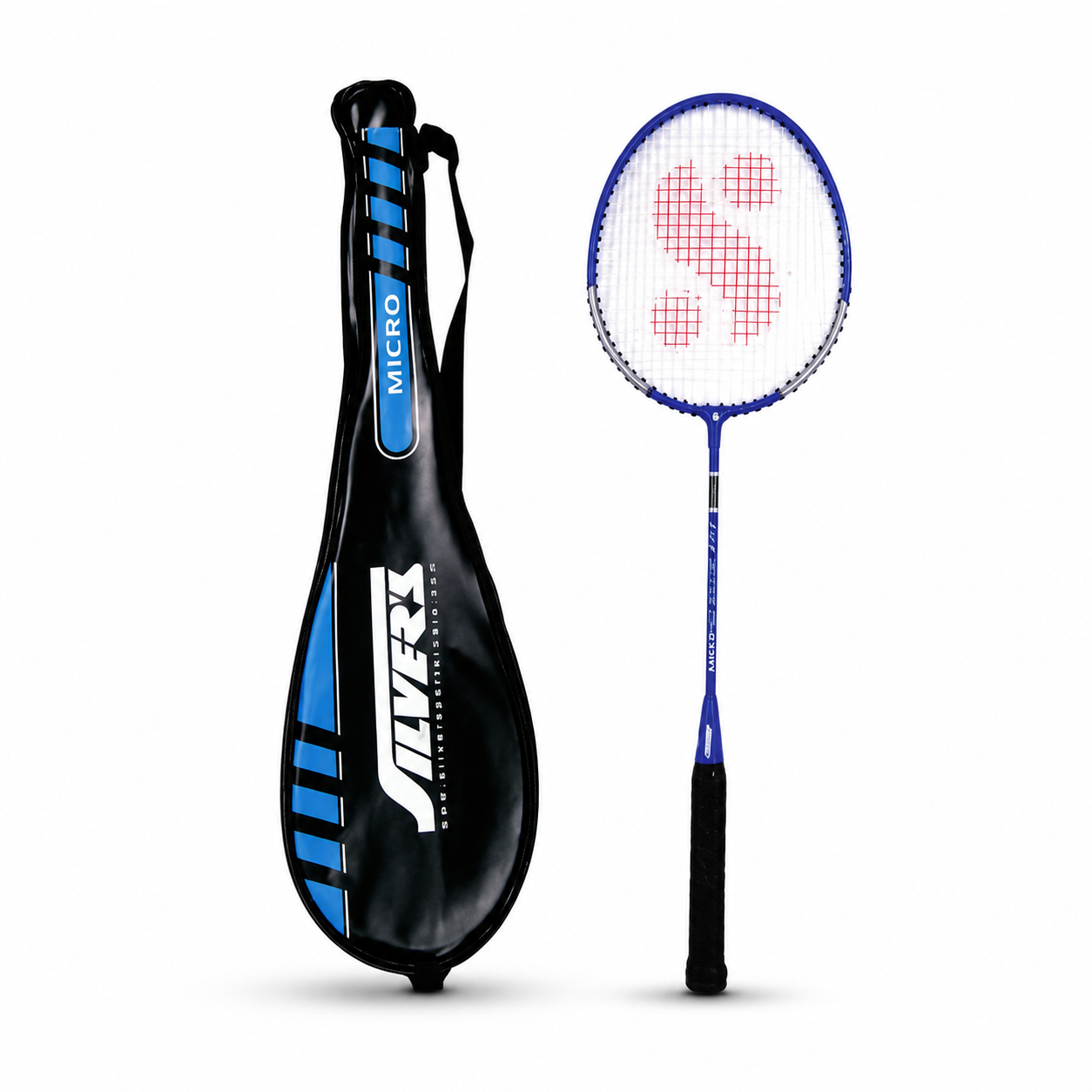 Silver's Micro Badminton Racket with Full Cover