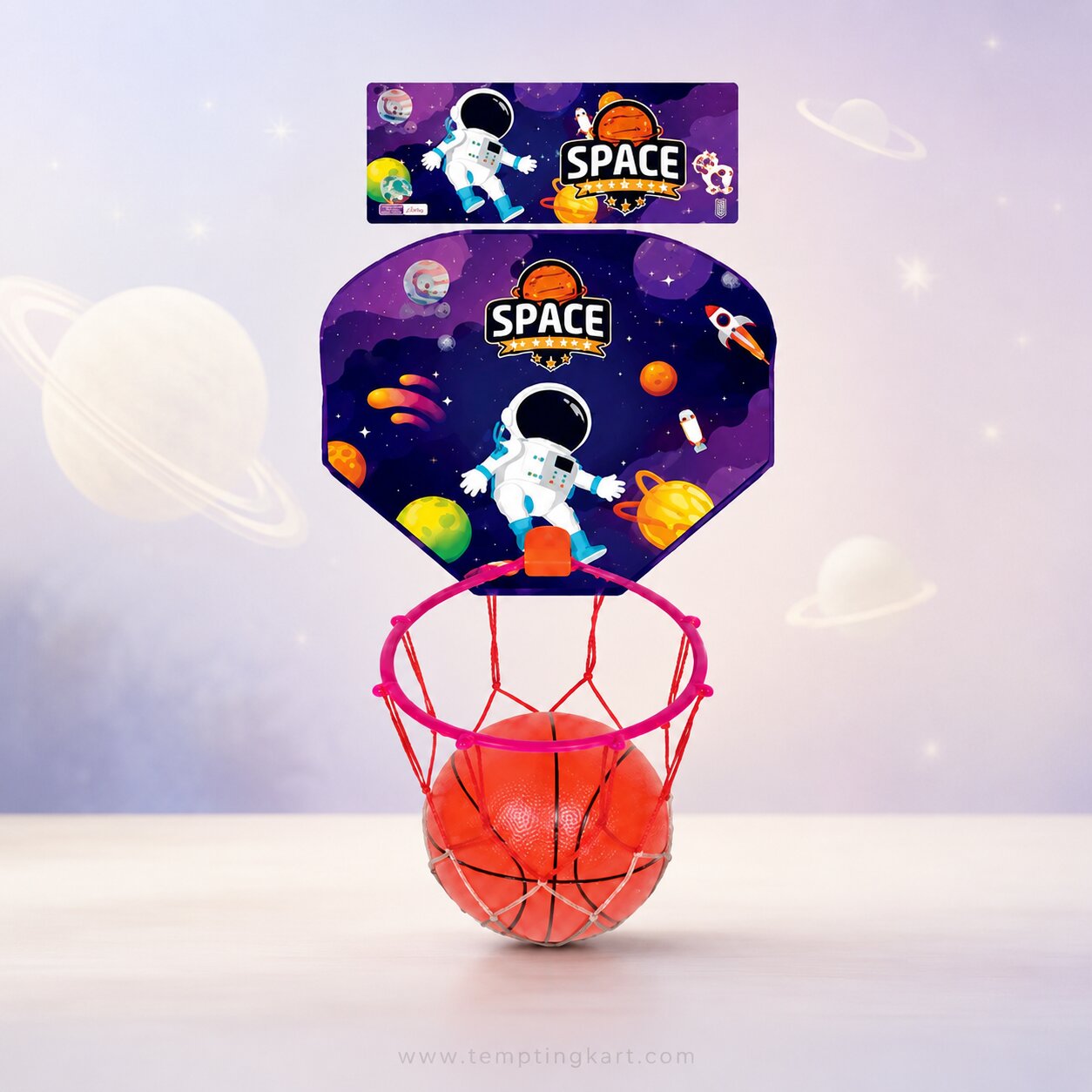 Basketball Hoop Toy Set for Kids with Ball – Indoor Mini Basketball Game