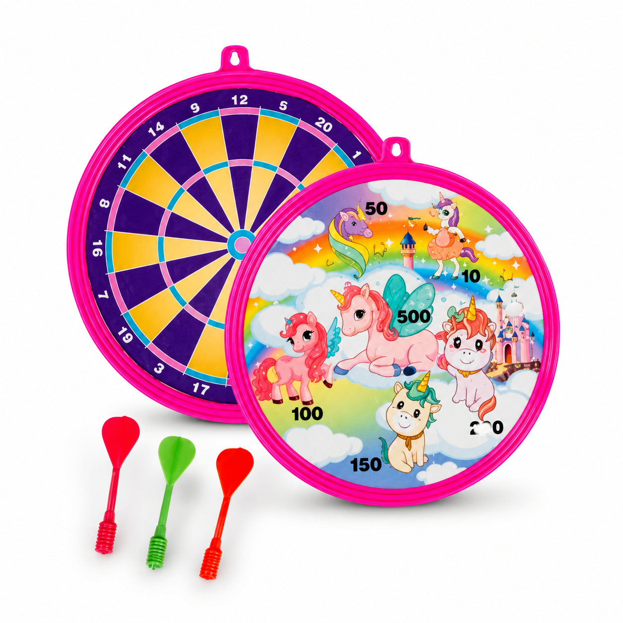 Crazy Magnetic Dart Game for Kids | Safe Indoor Target Board Game with Magnetic Darts