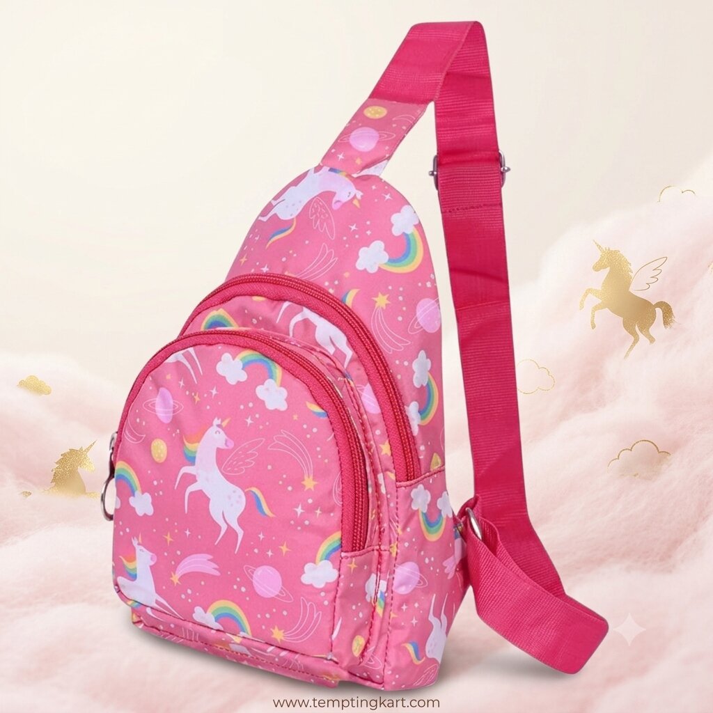 Cross Body Bags | Cartoon Theme Chest Bags for Kids