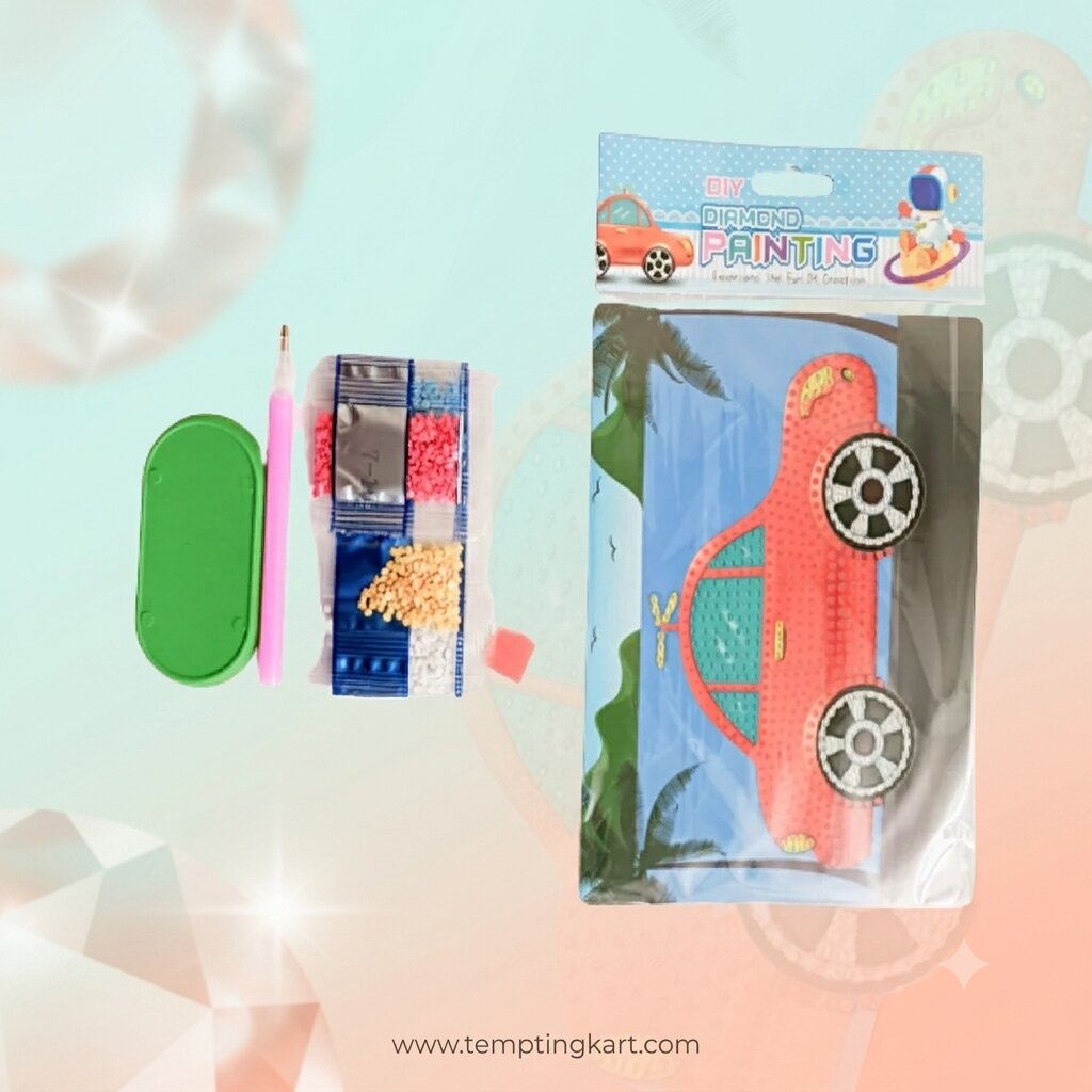 DIY Diamond Kit with Painting Material | Painting Book