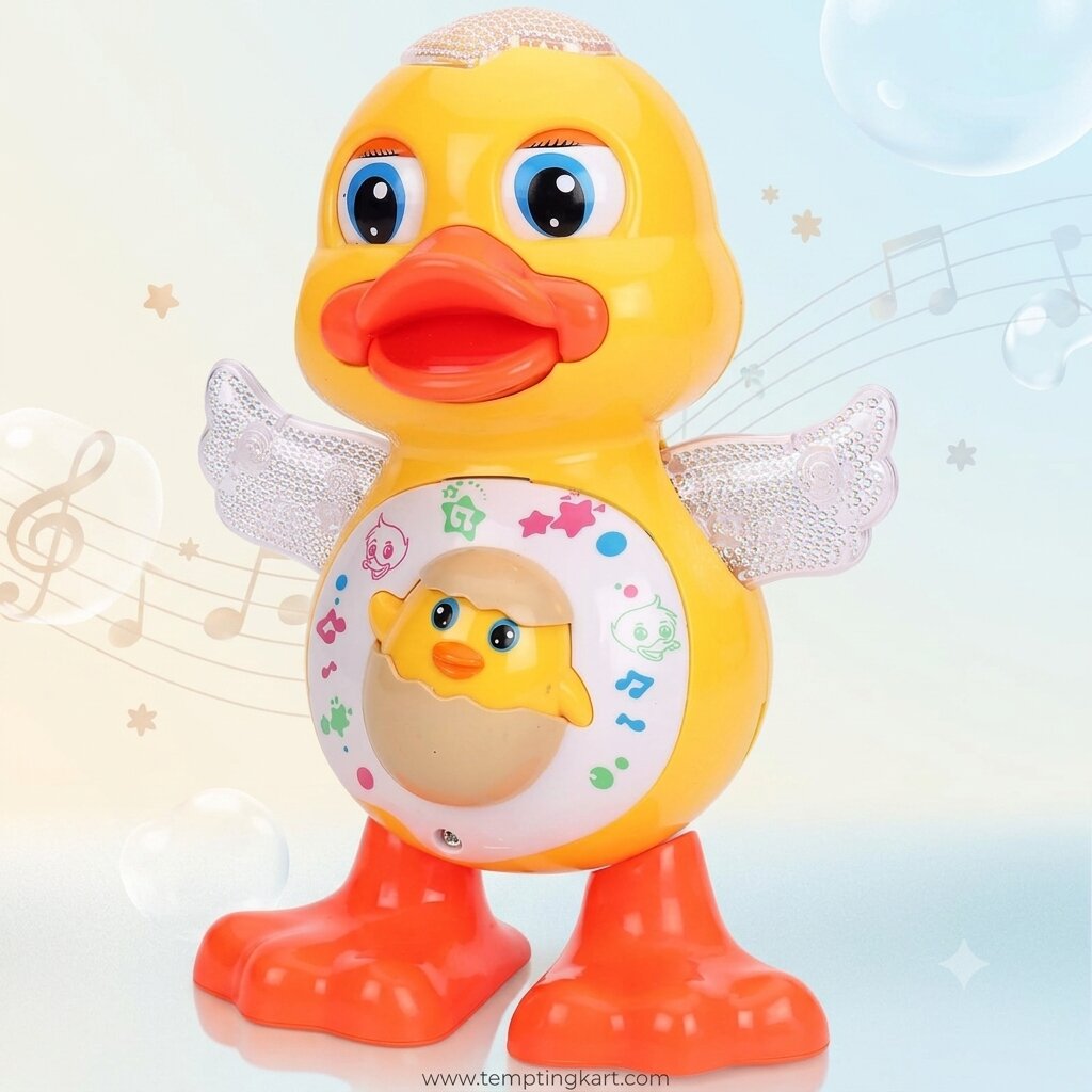 Dancing Duck Musical Toy for Kids with Lights & Sound