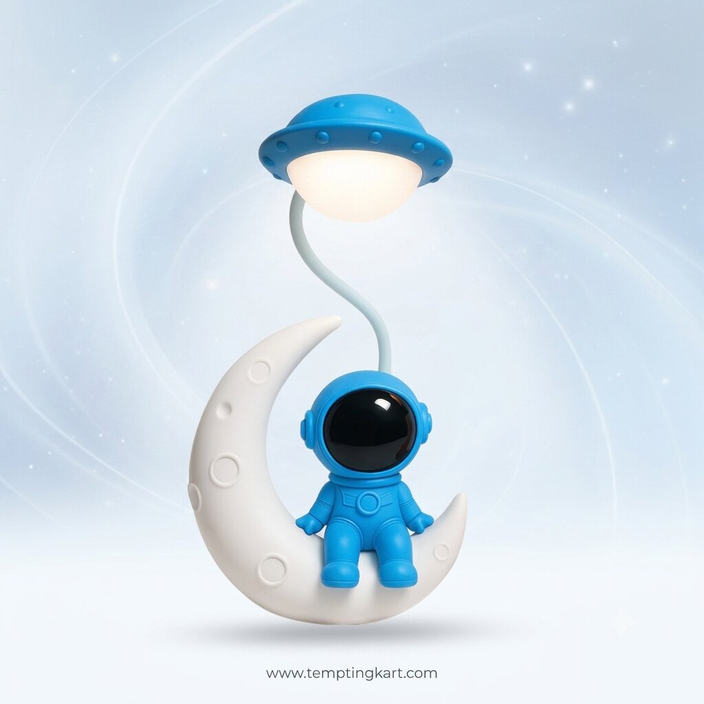 Decorative Astronaut Lamp – LED Space-Themed Night Light