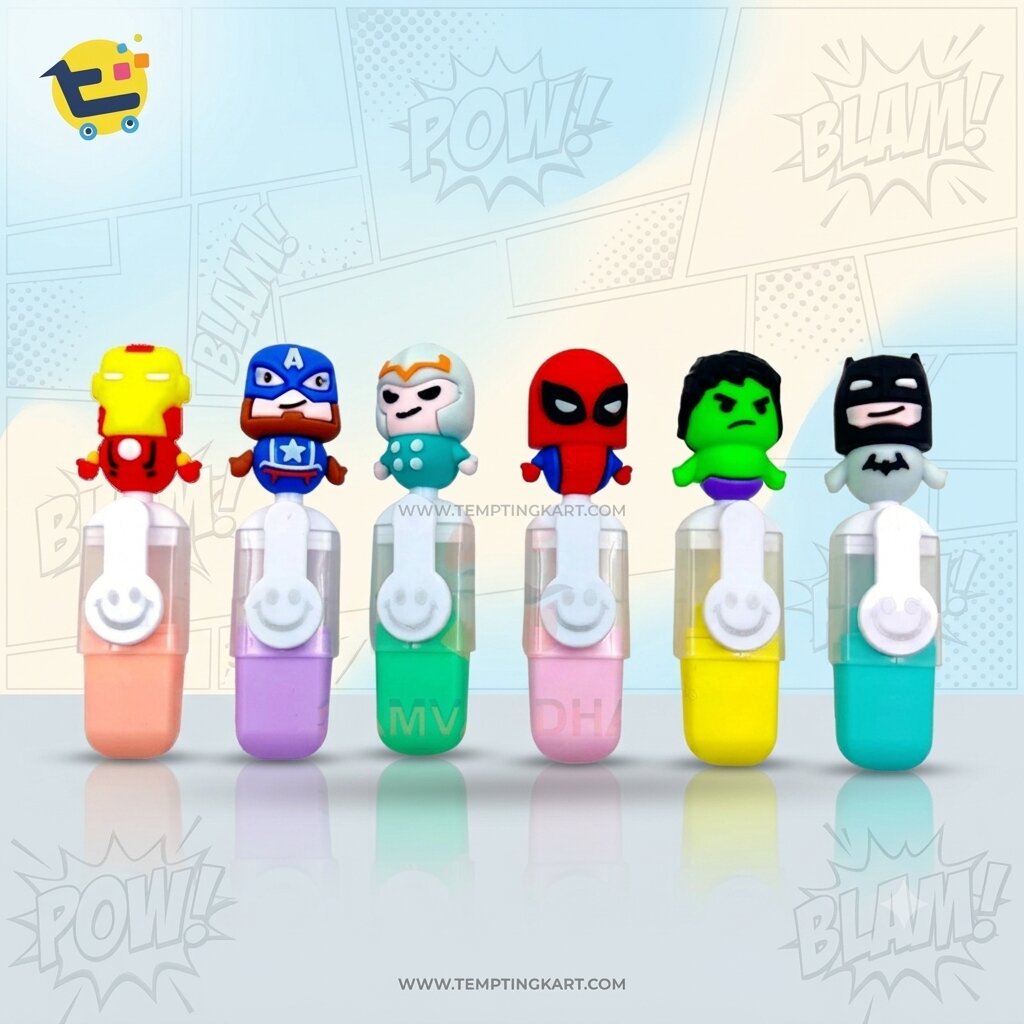Highlighters | Avengers Superhero Highlighter Pen Set