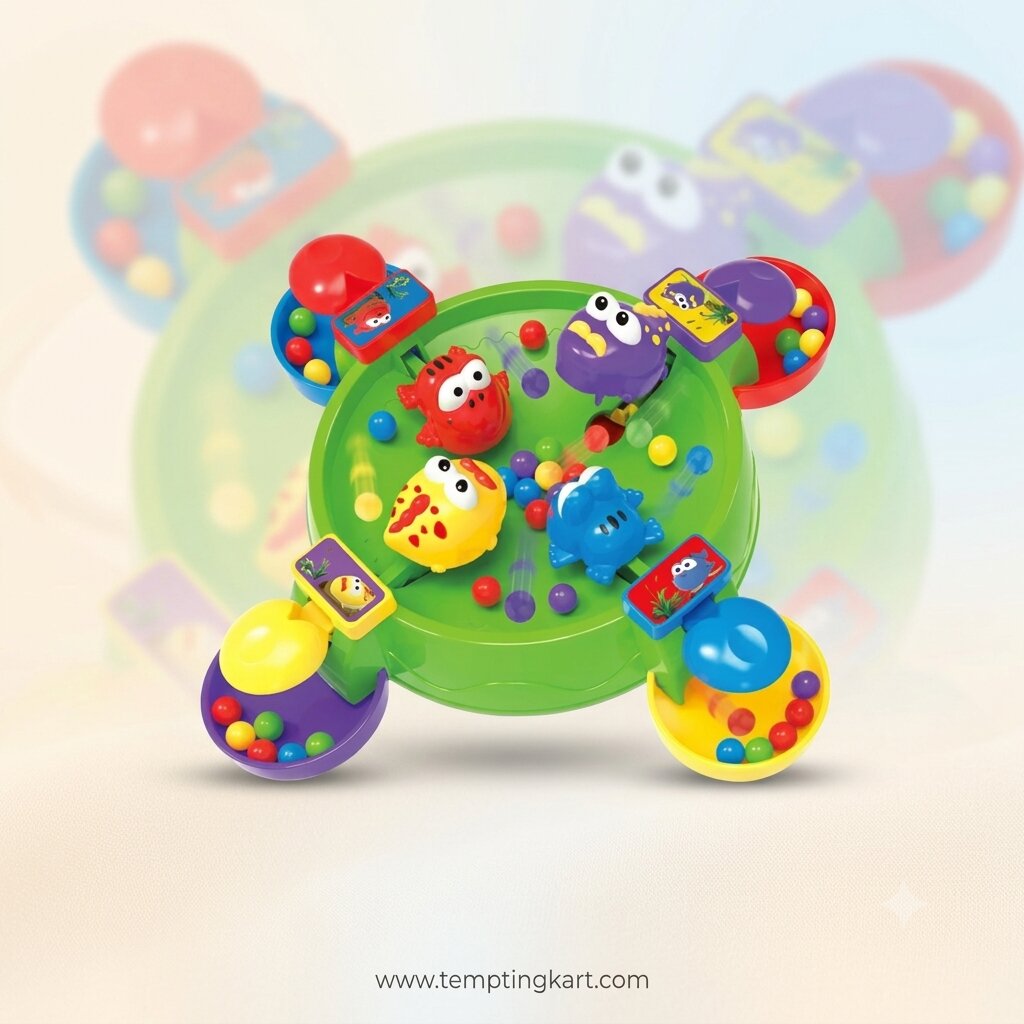 Hungry Frog Game – Eating Beans Board Game for Kids | Birthday Gifts & Birthday Return Gifts (Ages 3+)
