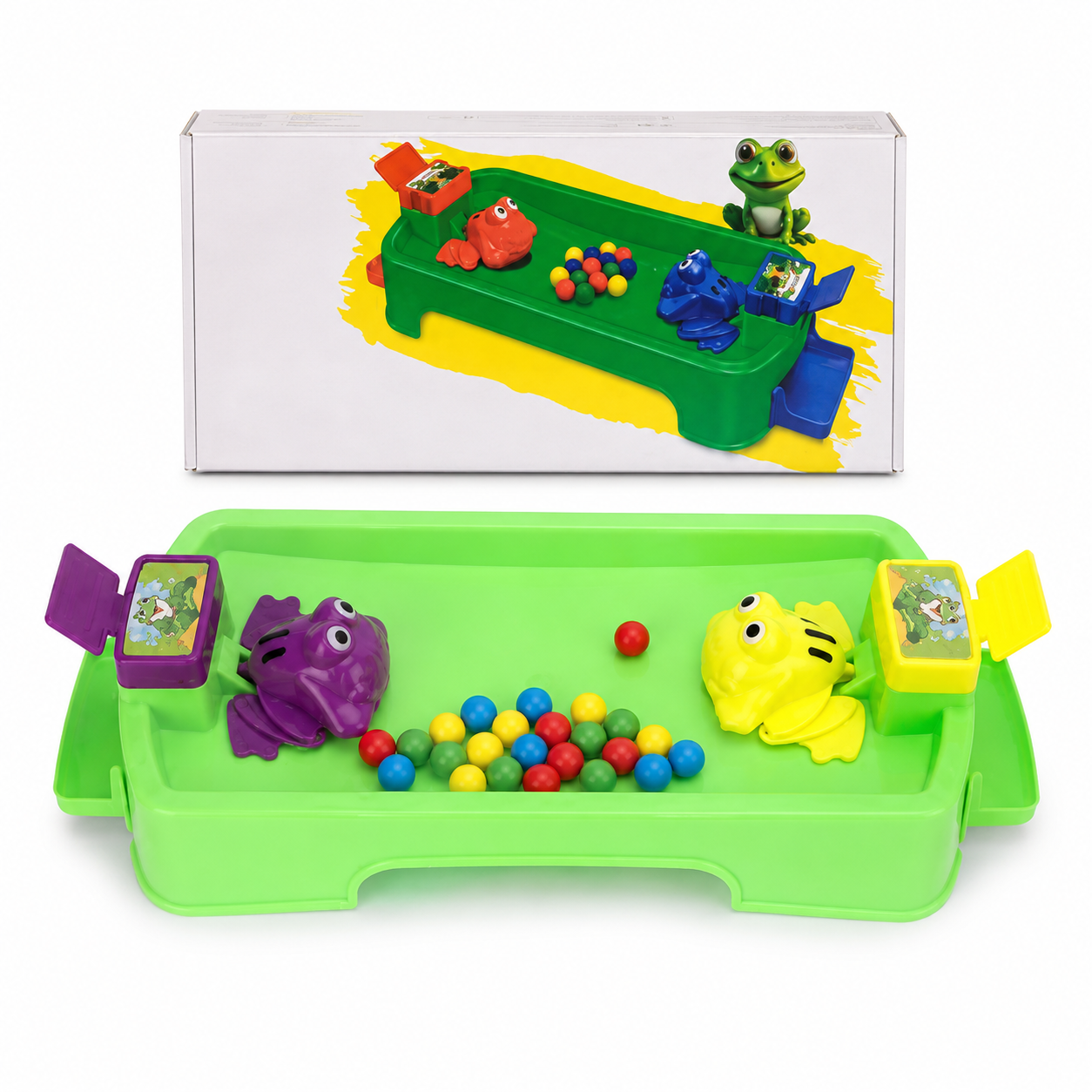Hungry Frog Ball Eating Game for Kids | Fun Interactive Family Board Game