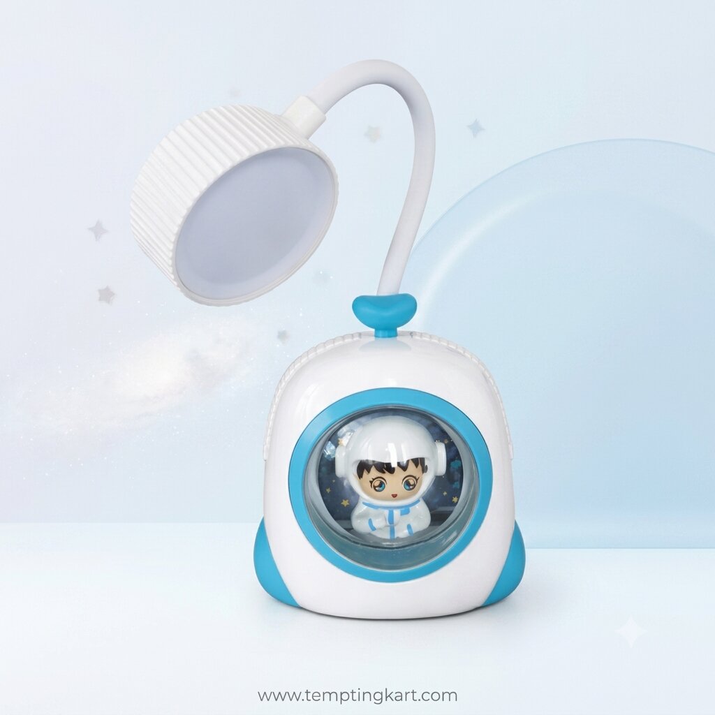 LED Table Lamp | Cartoon Character Desk Lamp for Kids | USB Rechargeable
