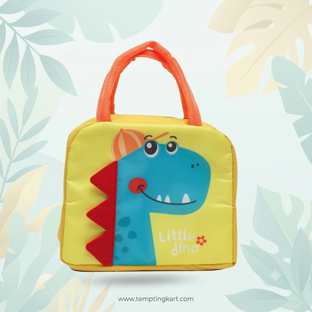 Little Dino Lunch Bag for Kids | Lunch Bag | Little Dino Tiffin Bag