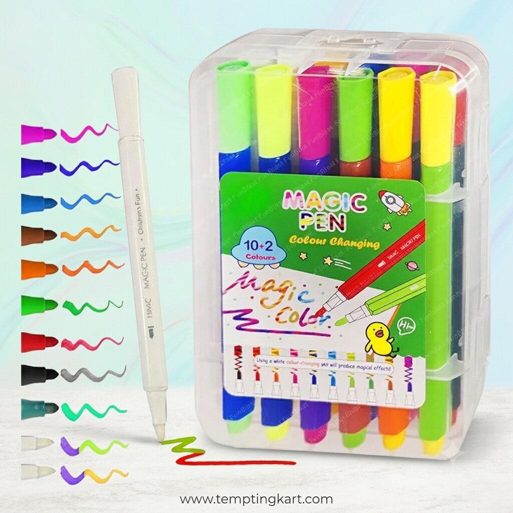 Magic Color Sketch Pens Set for Kids | Art & Craft Supplies