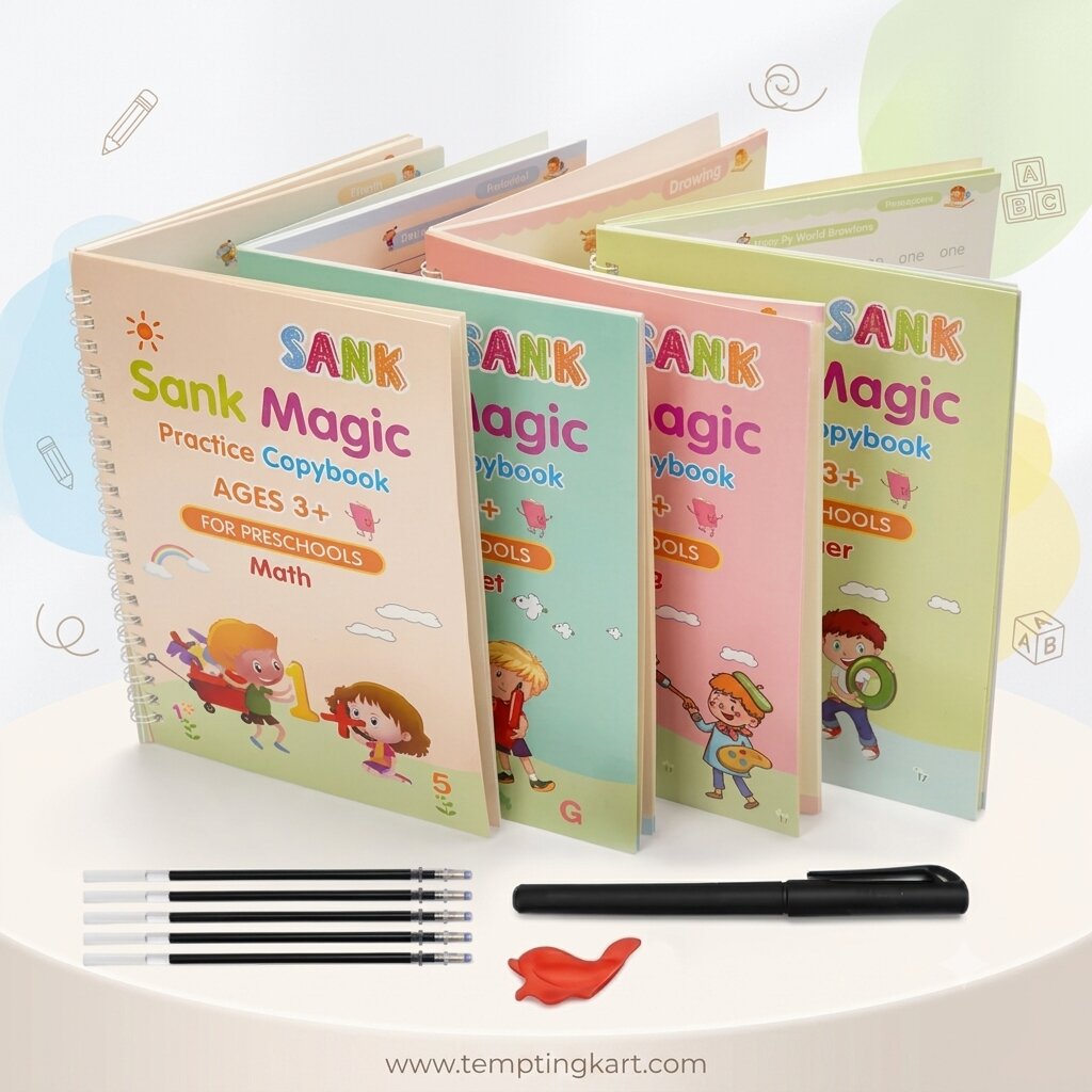 Magic Practice Copybook for Kids | Pre School Copybook