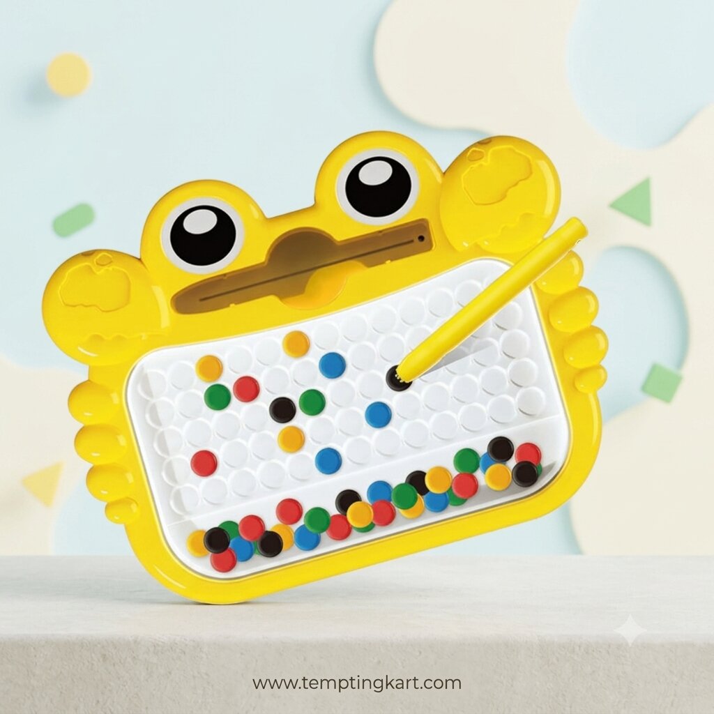 Magnetic Dot Board with Beads | Magnetic Pen