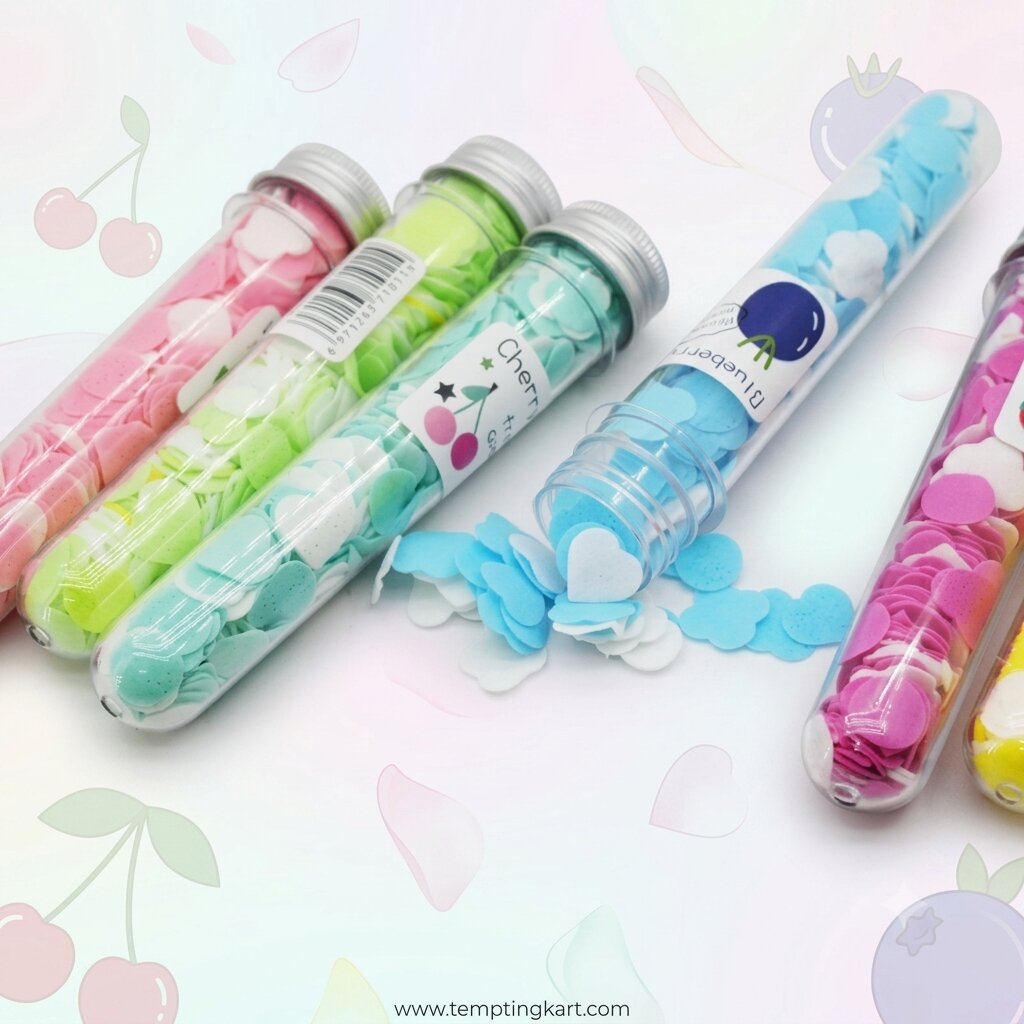 Mini Paper Soap Tubes – Travel Set of 1, Flavoured & Portable