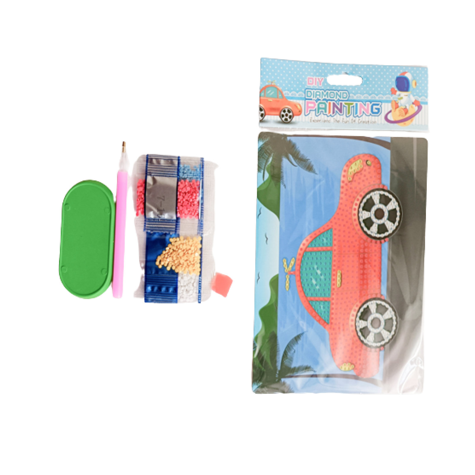 Creative Diamond Art Book with Painting Set