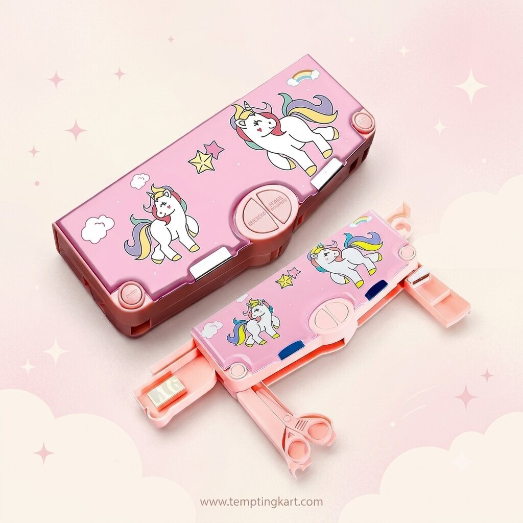 Scissior Pencil Box | All-in-One Scissior Pencil Box for Kids
