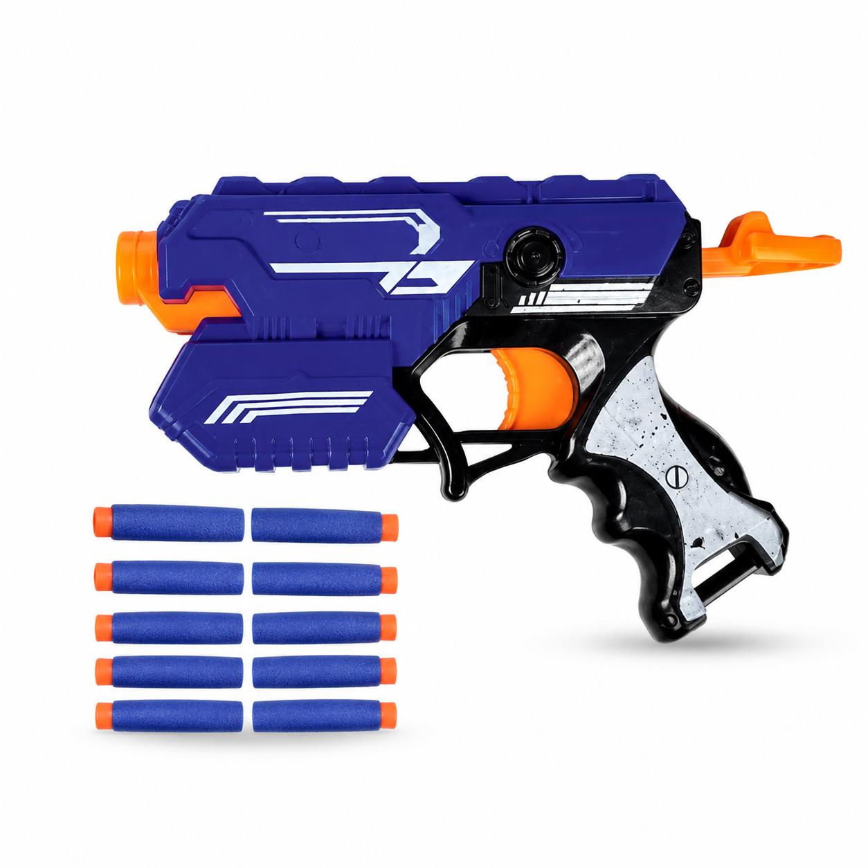 Sharp Soft Shooter Toy Gun for Kids – Safe Foam Dart Blaster Pistol with Soft Bullets | Indoor & Outdoor Action Toy