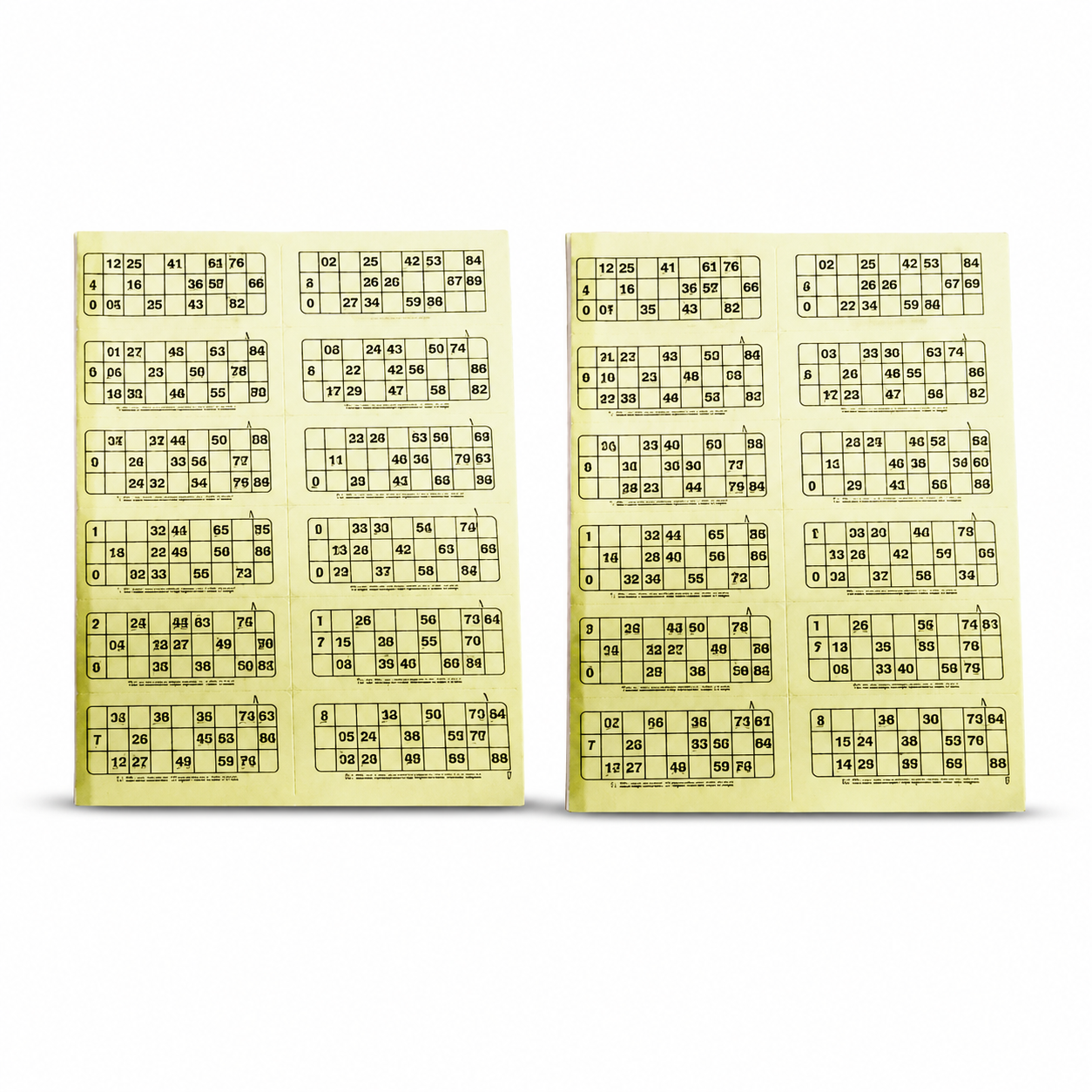 Sport Book Lotto Board Game | Classic Lotto Number Matching Family Game | Housie Book