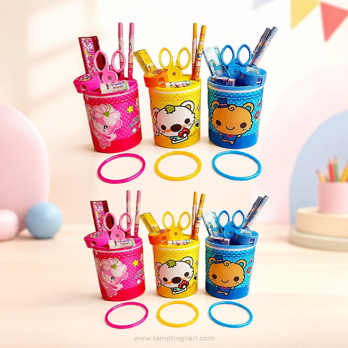 Stationery Set | Pen Stands for Kids | Return Gifts for Kids (Pack of 1)