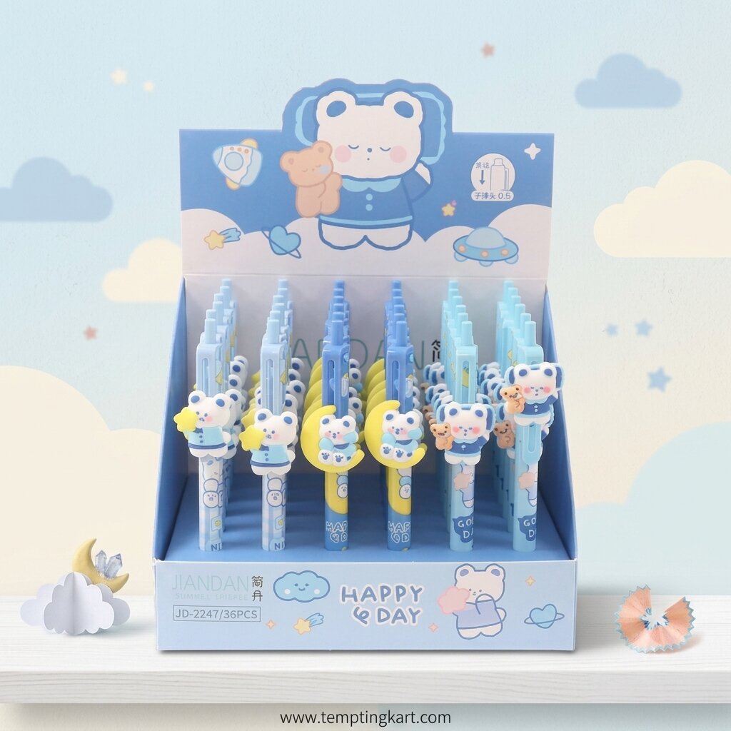 Teddy Bear Gel Pen for Kids | Gel Pens | Toy Pens