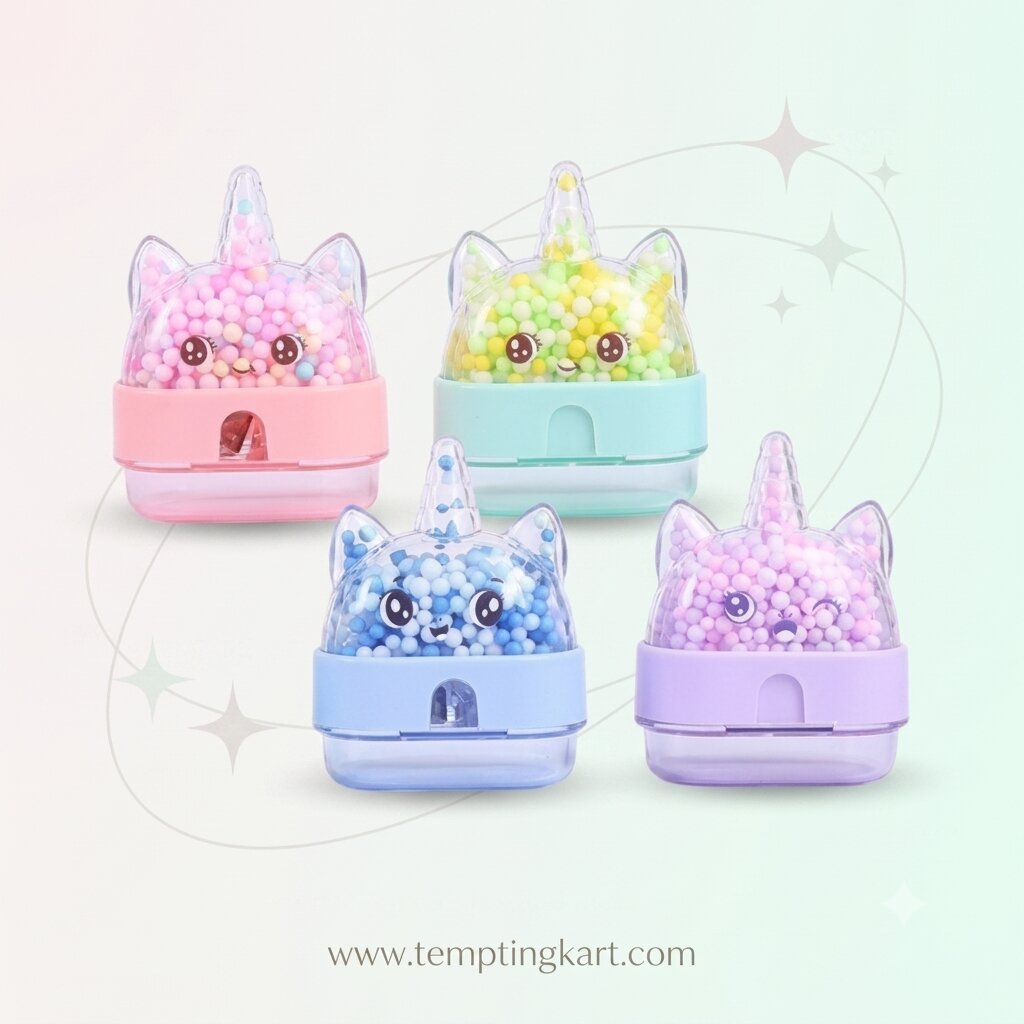 Unicorn Pencil Sharpener for Kids (pack of 1)