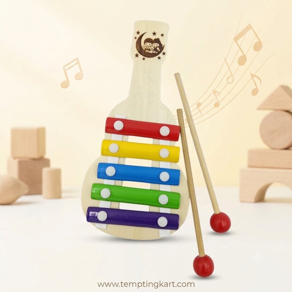 Wooden Xylophone Musical Toy for Kids – Early Learning Music Toy | Birthday Gift