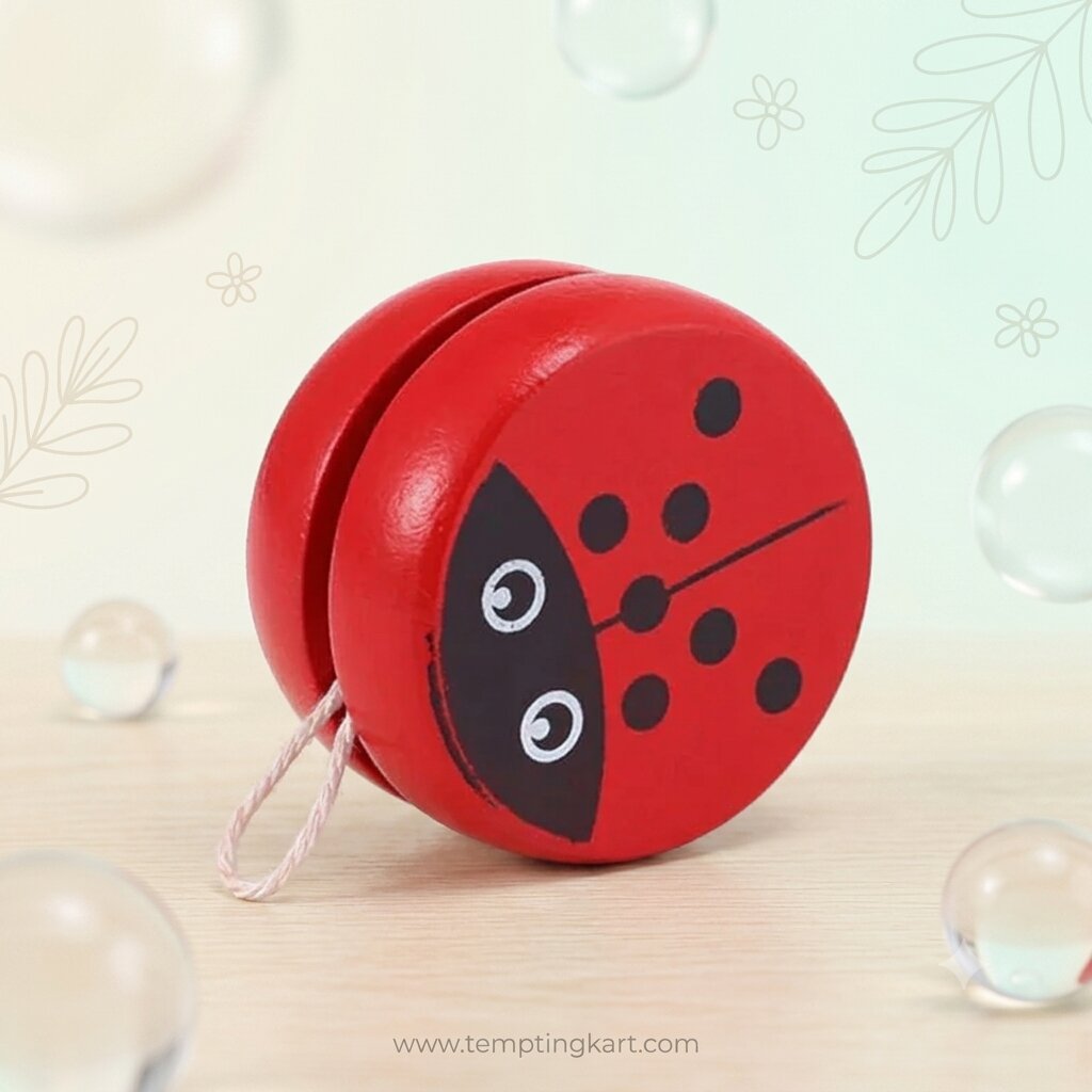 Wooden Yo-Yo Spinner Toy for Kids | Birthday Gifts & Return Gifts