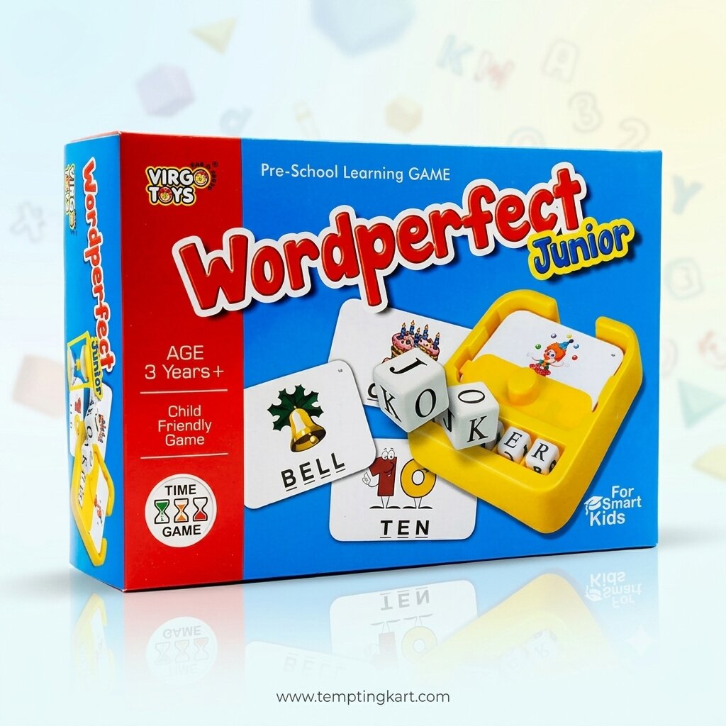 Wordperfect Junior | Matching Letter Game | Educational Spelling Toys for Kids