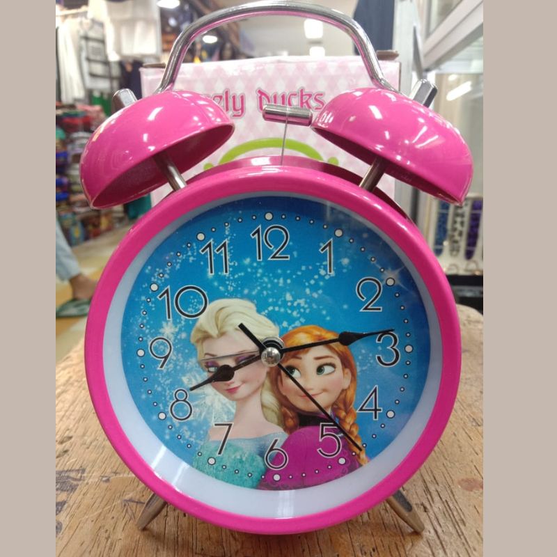 MULTI Twin Bell Analog Alarm Clock – Loud Twin Bell Retro Clock for Heavy Sleepers