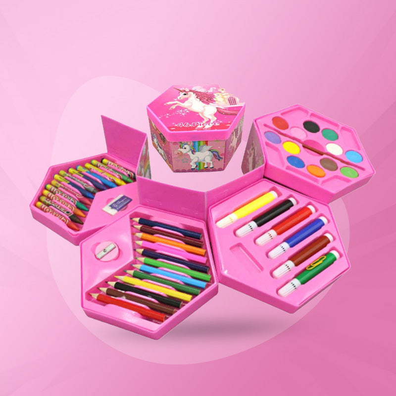 All In One Art Set Kit For Kids 46 Piece