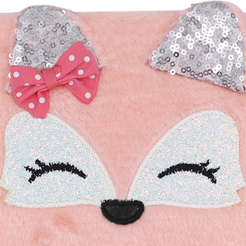 Lovely Animals Plush Notebook – A5, 160 Pages