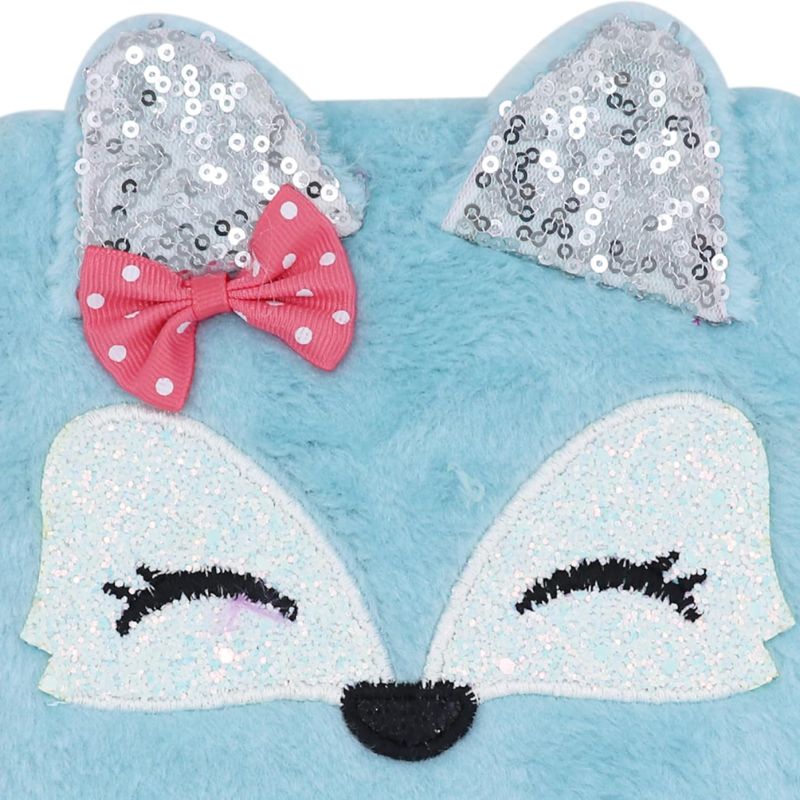 Lovely Animals Plush Notebook – A5, 160 Pages