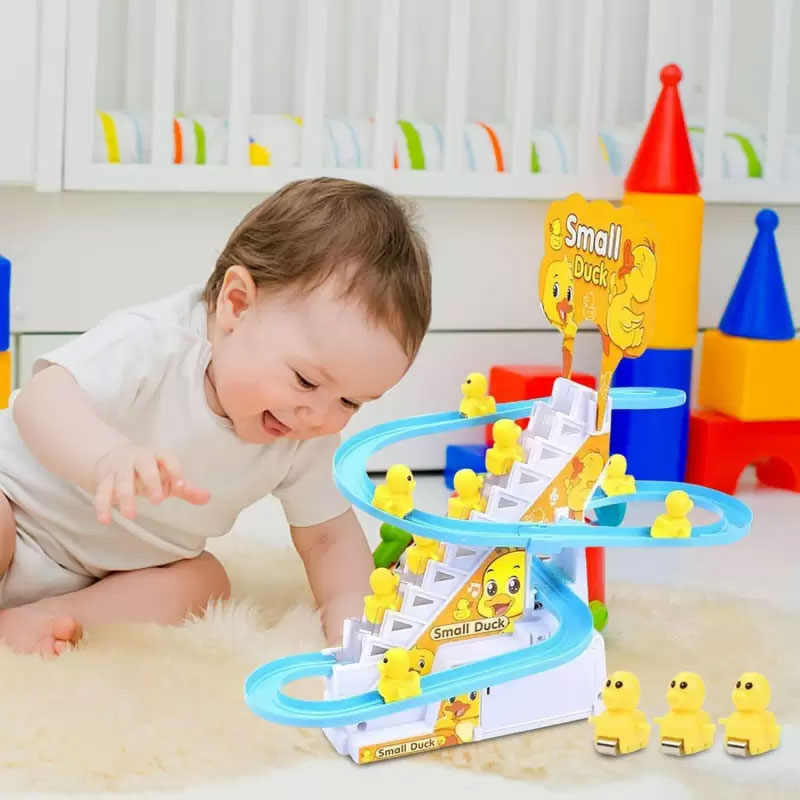 Automatic Duckling Race Track Toy
