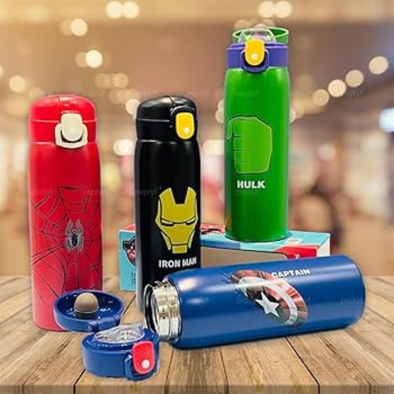 Avengers Stainless Steel Insulated Water Bottle – 500ml