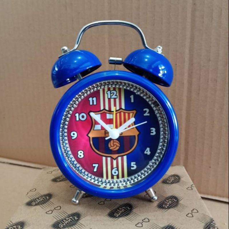 MULTI Twin Bell Analog Alarm Clock – Loud Twin Bell Retro Clock for Heavy Sleepers