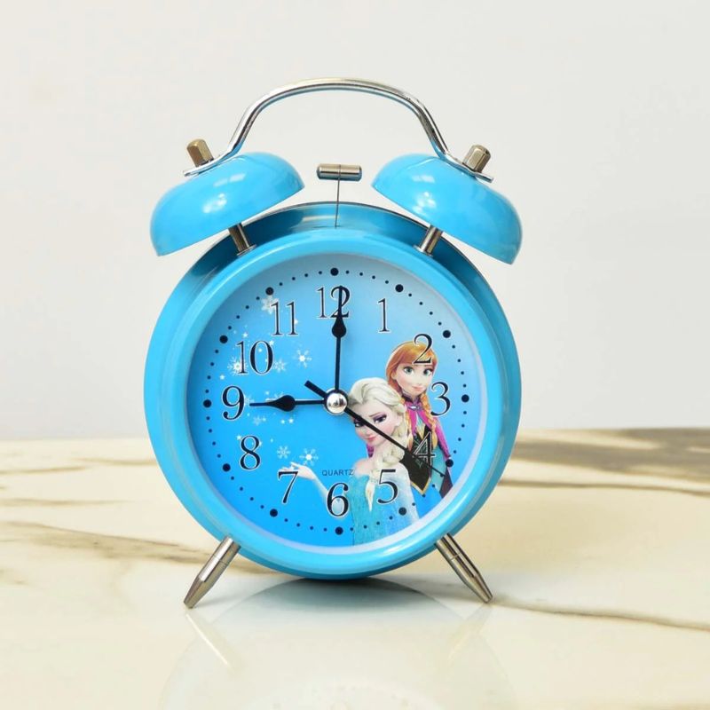 MULTI Twin Bell Analog Alarm Clock – Loud Twin Bell Retro Clock for Heavy Sleepers