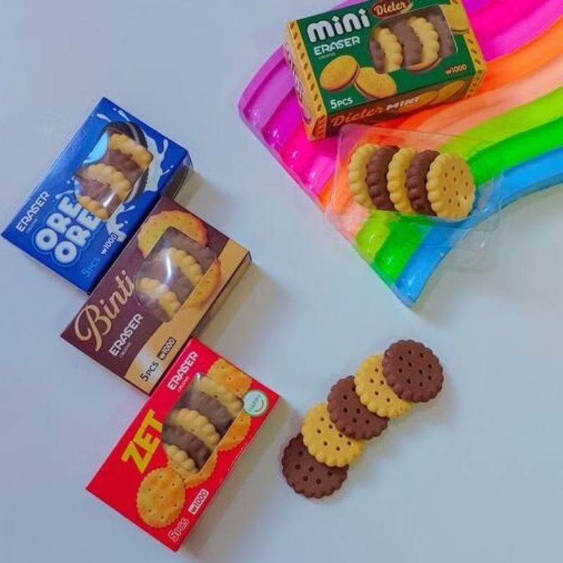 Erasers | Cookies Shape Erasers for Kids