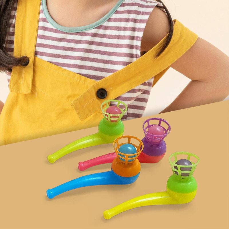 Blow Pipe Ball Game