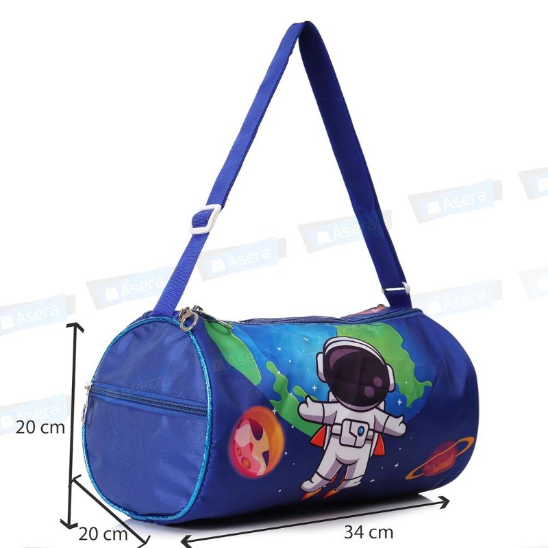 Blue Space Travel Bag For Kids